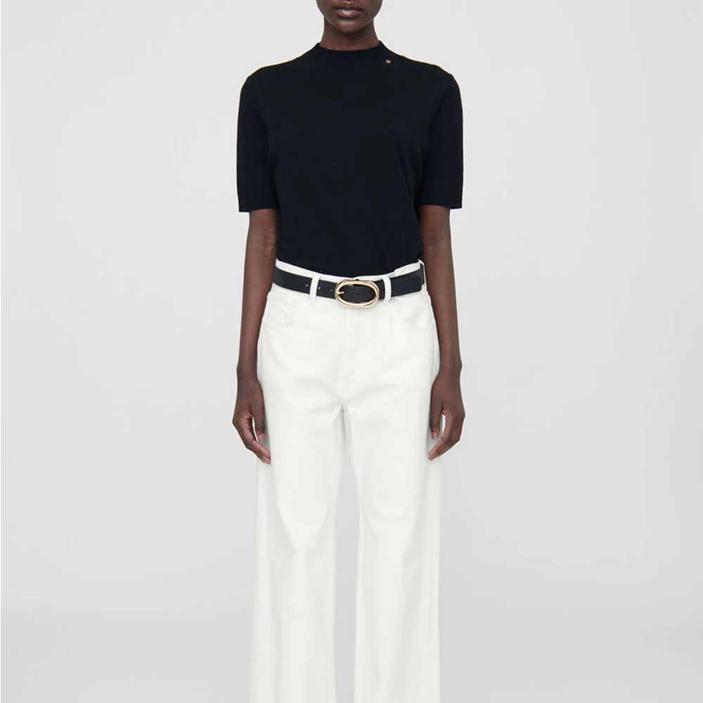 Anine Bing White Jeans